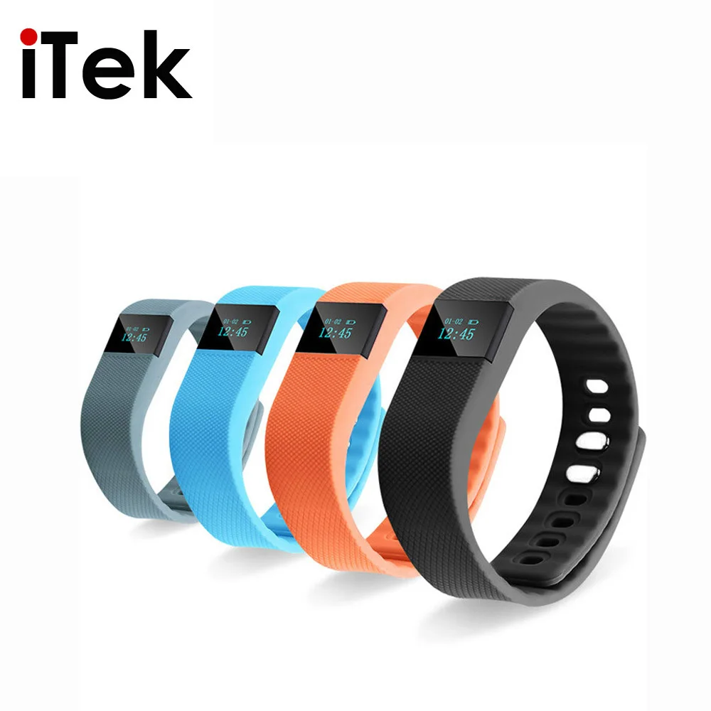  2016 Новый TK02S Bluetooth Смарт Запястье Браслет для Спорта деятельности Фитнес-Трекер Ремешок Лучше, Чем Fit бит TW64 Ми группа 