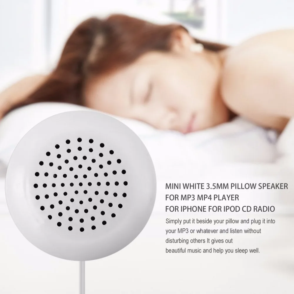 Pillow Portable Speaker Mini Speaker with 3.5 mm Plug Subwoofer Speaker