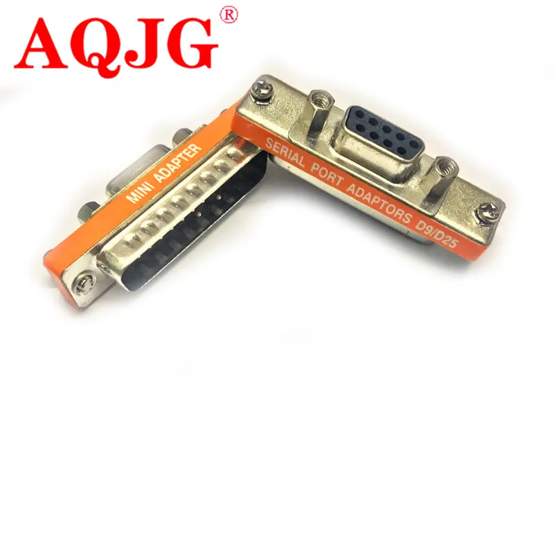 Db25 Female To Db9 Male Adapter D9 D25 Serial Port Adaptor 9pin Male