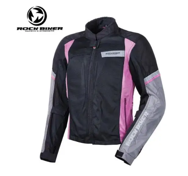 New Rock Biker motorcycle jacket spring and summer men's women's running sports jacket safety racing suit 13 - Color: 4