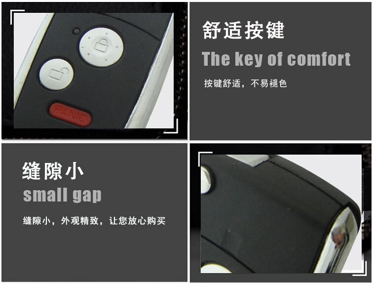 2+1 Buttons Flip Remote Key Shell for Honda Sports Car(13)