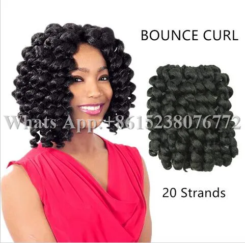 Nouvelle coiffure Jamaïcain Rebond 10 Crochet tresses Havana Mambo Twist crochet cheveux freetress 2X