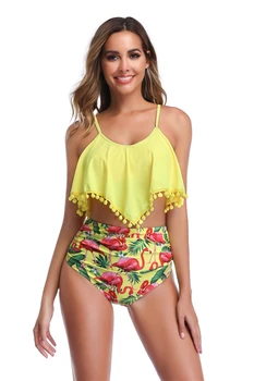 

Summer Ruffles Sexy Bikini Set Women Beach Wear Push Up Swimwear Bikinis Swimsuit Woman Bathing Swimming Suit Women 2020 Mujer