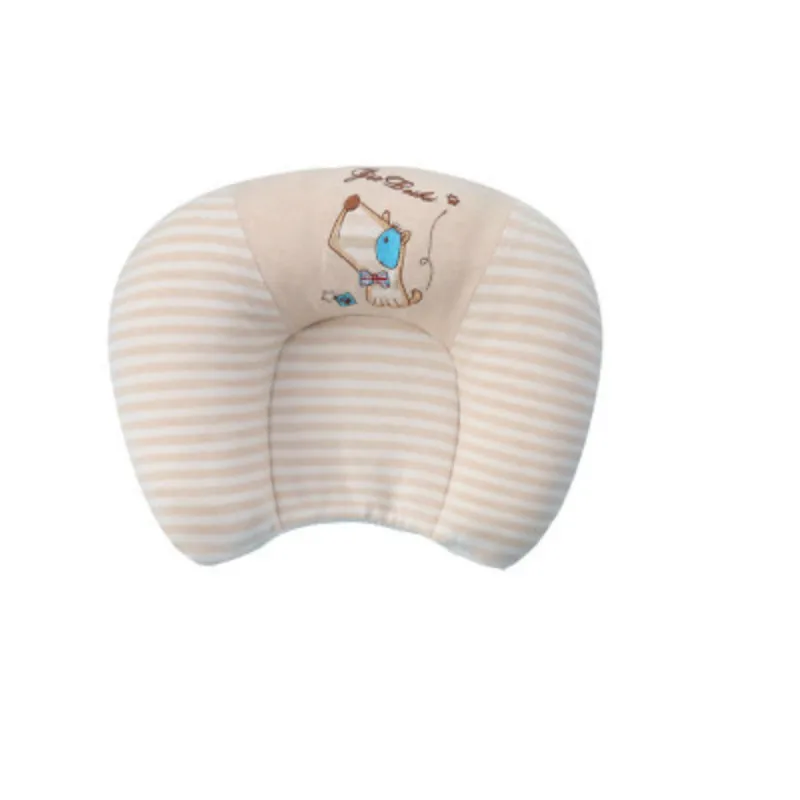 

Summer Nature Cotton Baby Pillow Correction Head Type U-shape Stereotyped Pillow Ventilation Adjustable Easy To Wash For 0-12M