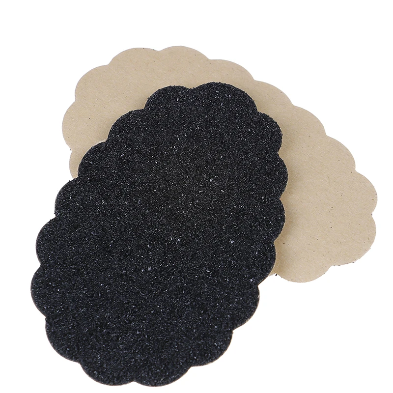 

2 Pcs Shoe Protector Front Pads Anti-Slip Shoe Sole Sticker High Heel Sandal Boot Self-Adhesive Mat Pads