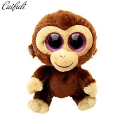 Cuifuli Ty Beanie Боос Мягкие и плюшевые Животные коричневый обезьяны игрушка кукла плюшевые игрушки куклы подарок для девочек и мальчиков