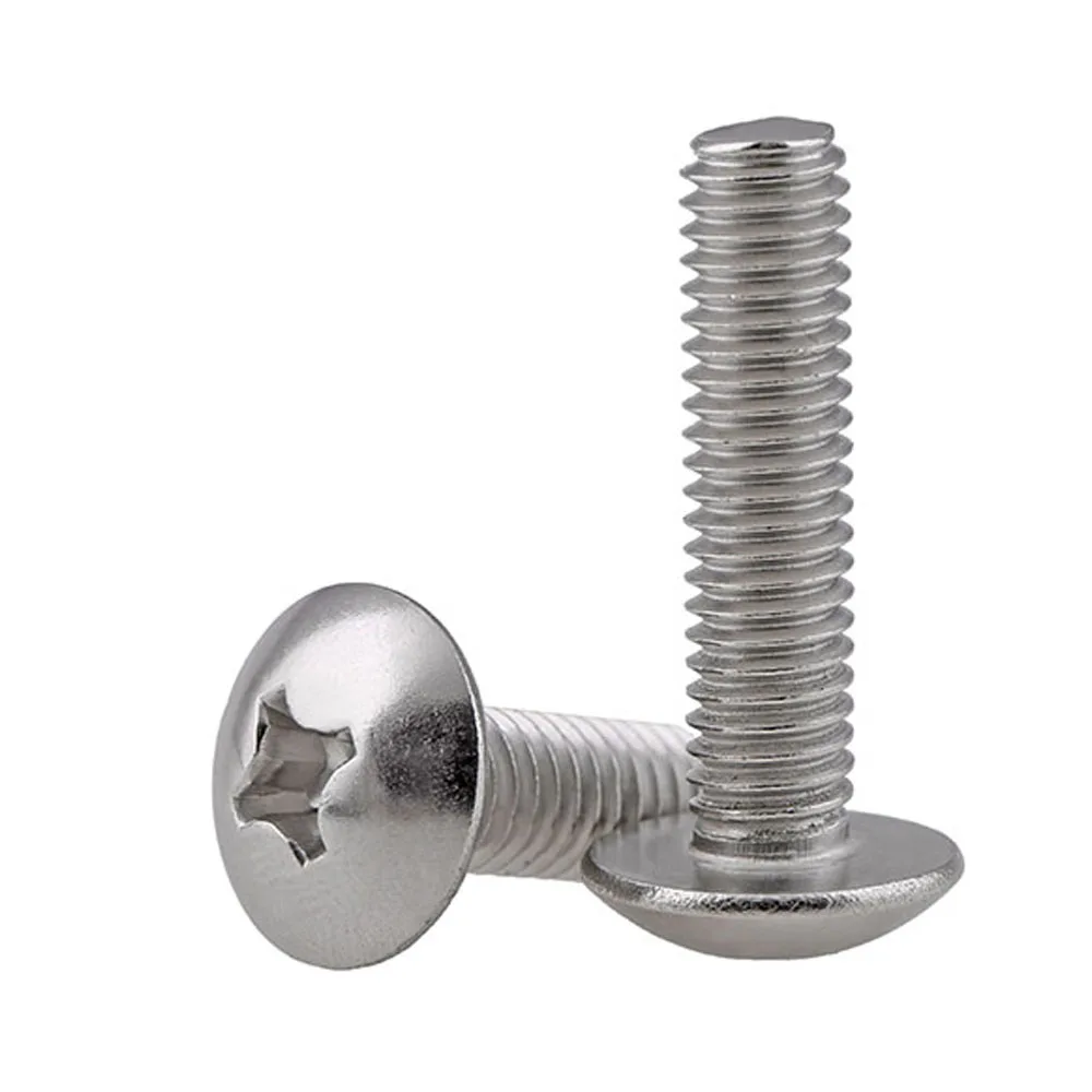 M3 M4 Screws Truss Head Phillips Large Machine Cross Recessed Bolt Stainless Steel 304 Metric | Обустройство дома