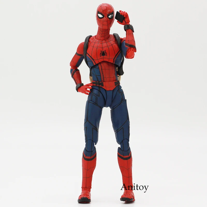 

Spider-Man SHFiguarts Spider Man Homecoming Tamarshii Option Act Wall Spiderman SH Figuarts PVC Action Figures Model Toys 14cm