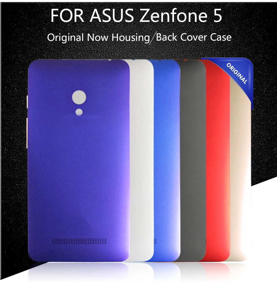 Гарантия корпус для ASUS Zenfone 5 задняя крышка чехол A501CG A500CG A500KL батарея задняя дверь с кнопкой питания