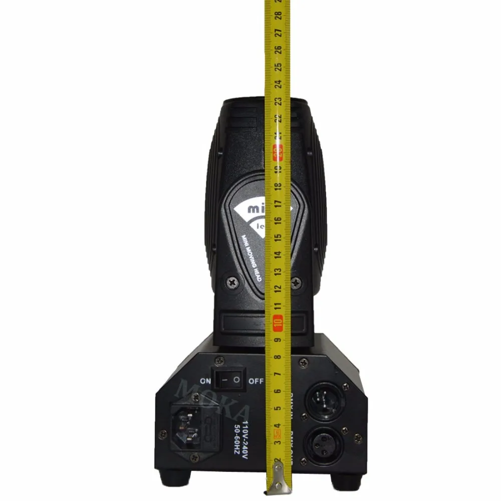 10W MINI LED MOVING HEAD LIGHT SIZE 1