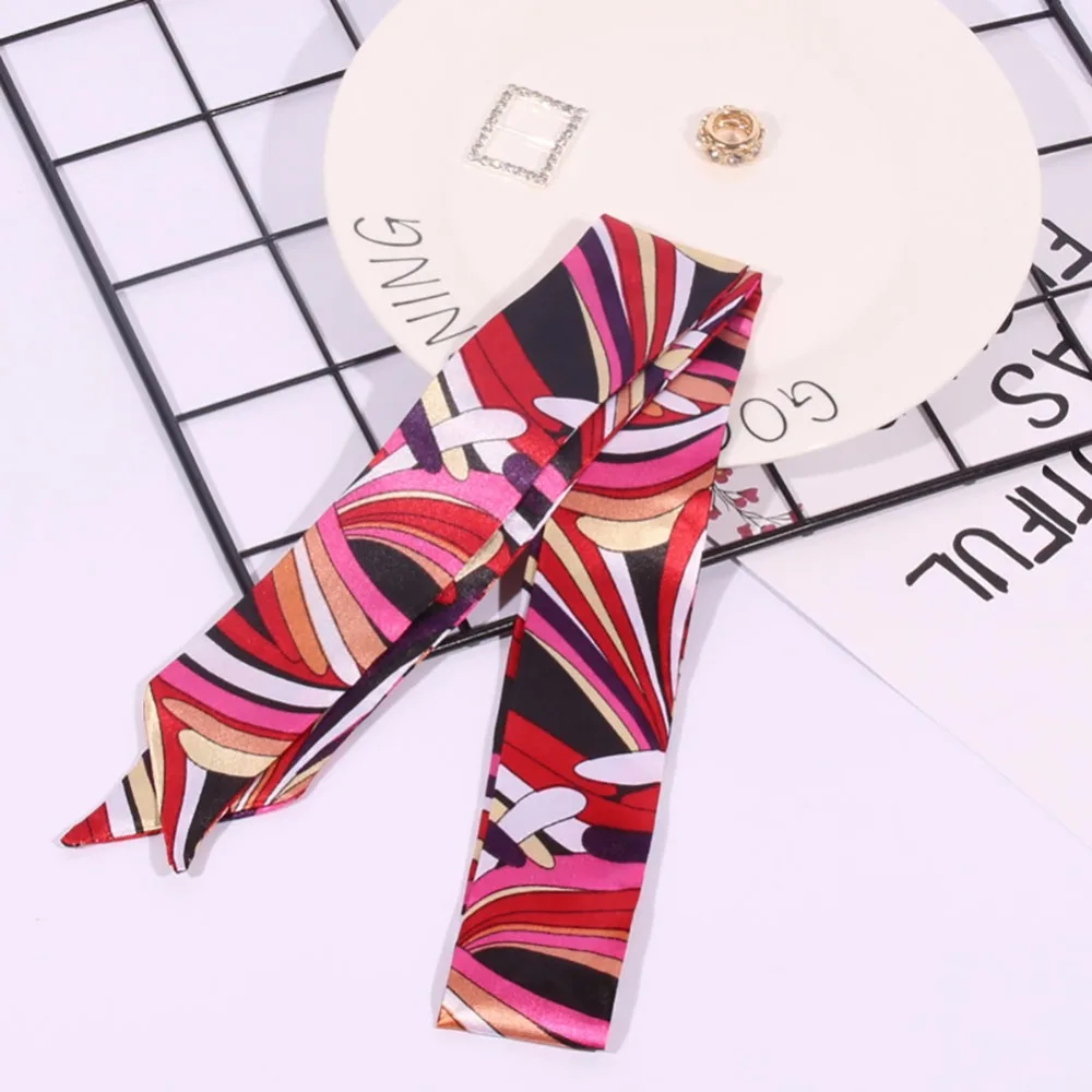 One Piece Fashion Women Scarves Ribbon Tied Waistband Decoration Bag Handle Ribbon Scarf #253041 ...