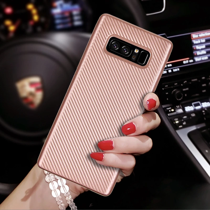 

For Samsung Galaxy S10 Shockproof Carbon Fiber Bumper Rugged TPU Soft Silcon Protector Case For Galaxy S10 Plus S10e Coque Cover