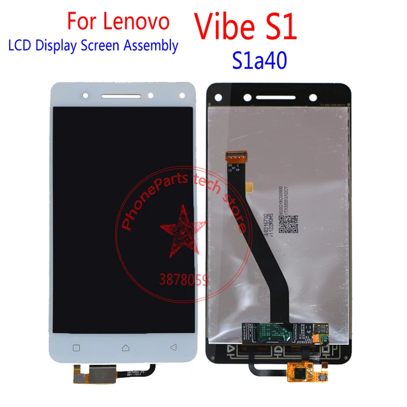 

Original For Lenovo Vibe S1 lcd display touch screen Assembly For Vibe S1a40 lcd replacement black