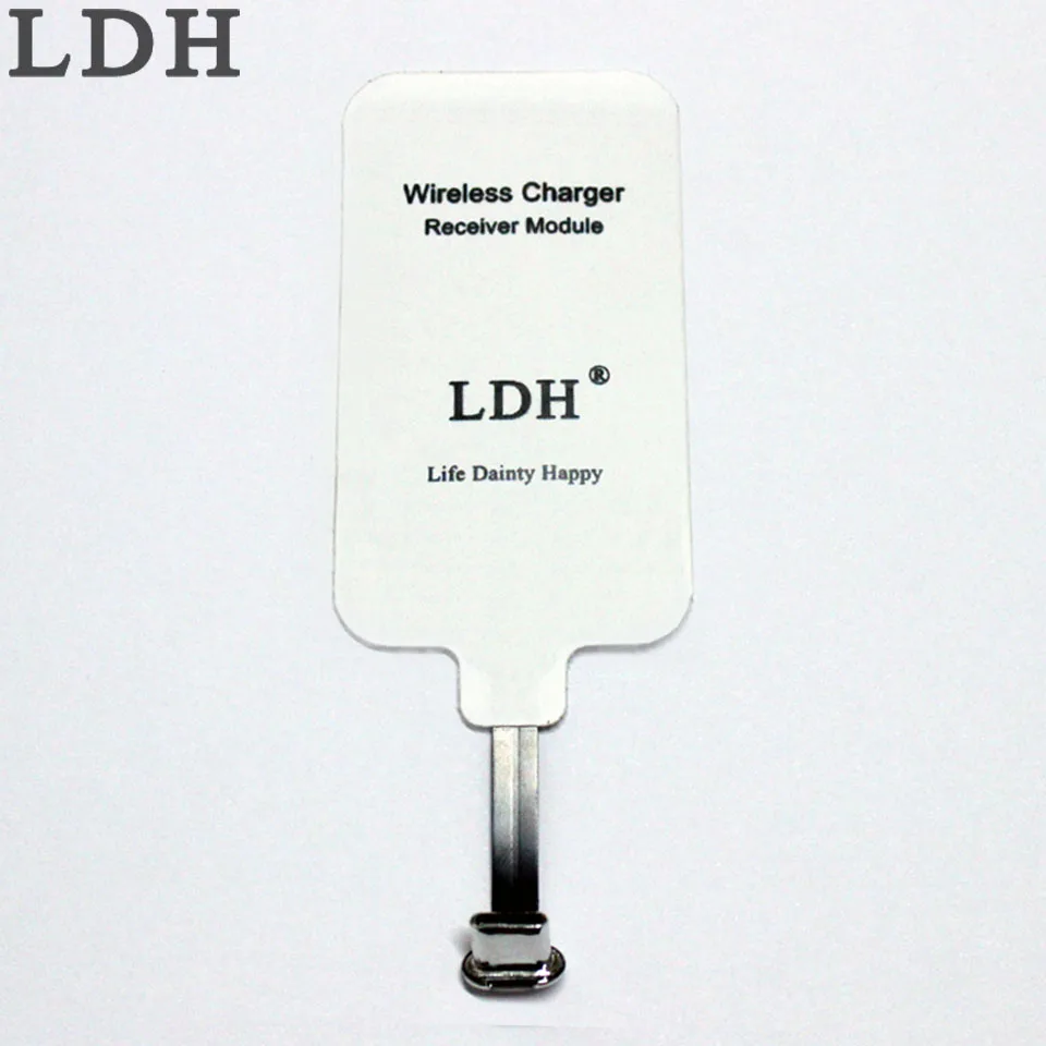 LDH Qi беспроводной приемник зарядного устройства USB Type C зарядный адаптер для xiaomi 4S