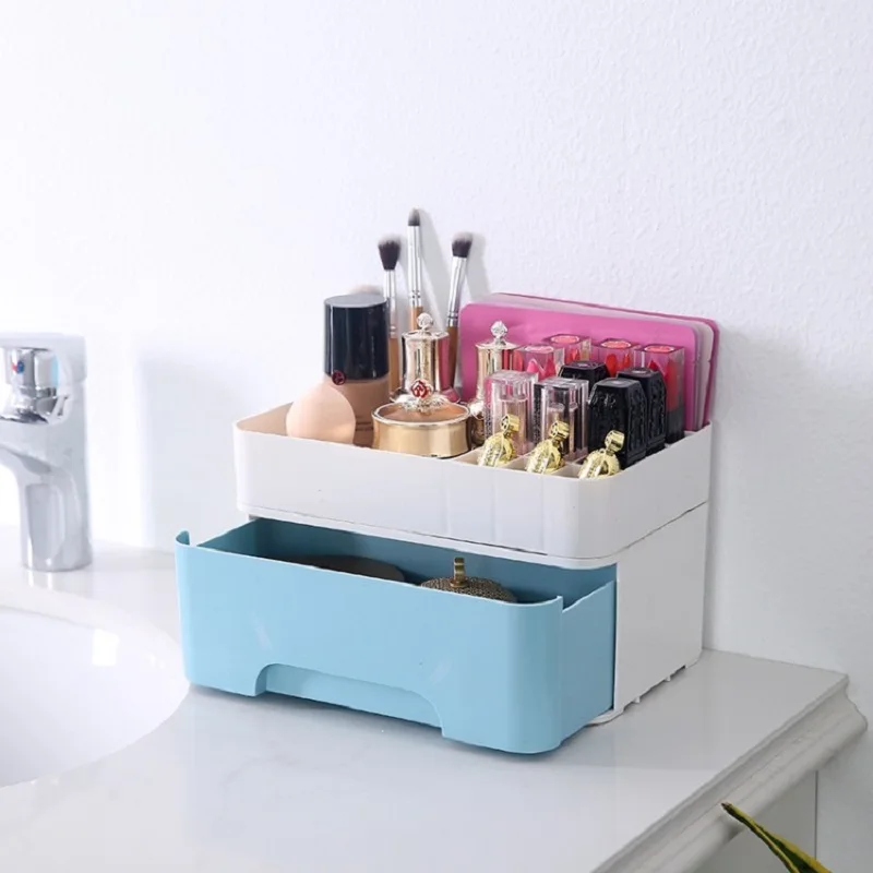 

PP Material Cosmetic Storage Box For Easy Collection And Placement Of Cosmetics Skin Care Products Save Space