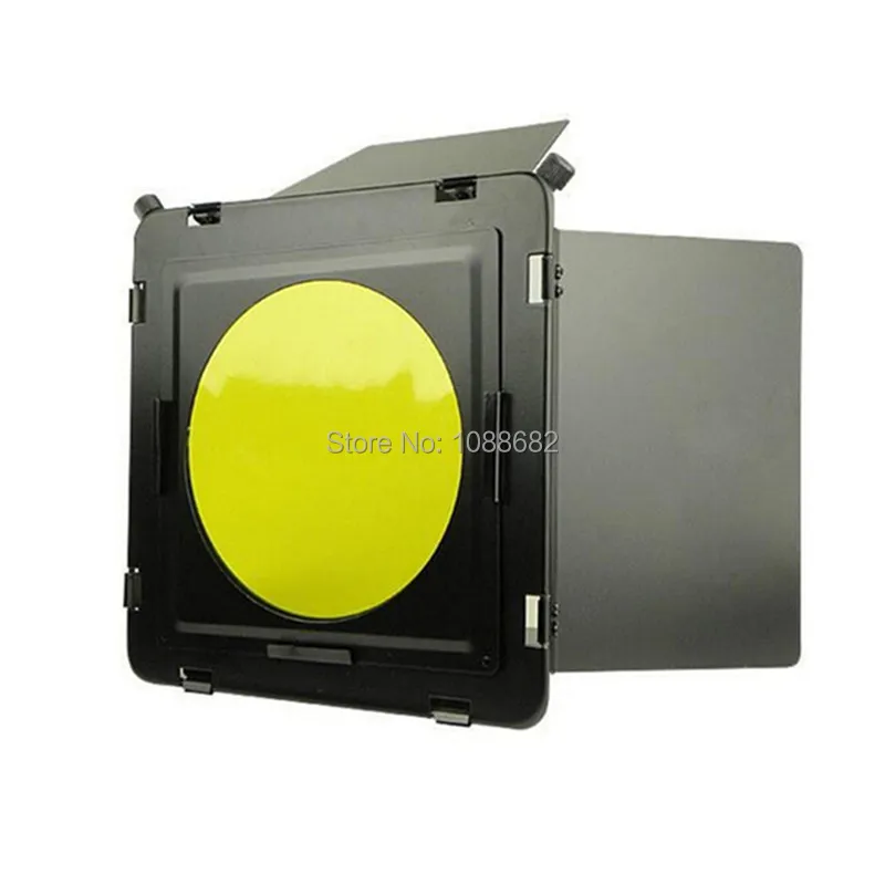 Elinchrom 230mm Standard Reflector Hood Barn Door Filter Kits (6)
