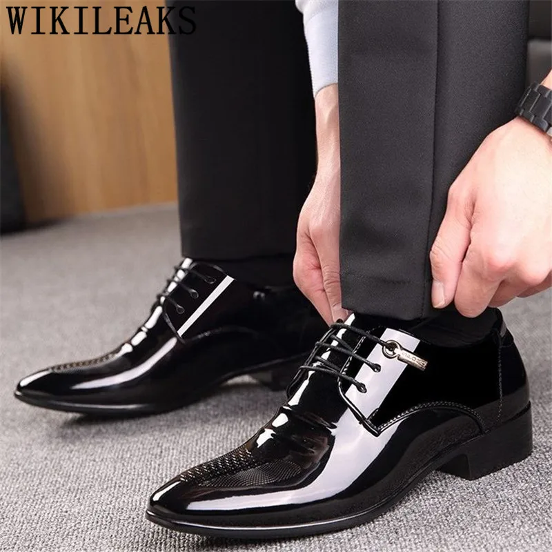 Black Designer Formal Oxford Footwear For Mens Marriage Ceremony