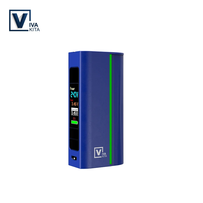 Günstige 【LIMITED SALES】Vape Mod Elektronische Zigarette Mods Bewegen Grand 80W Box Mod Tank 510 Gewinde Ohne 18650 Batterie e zigaretten mod