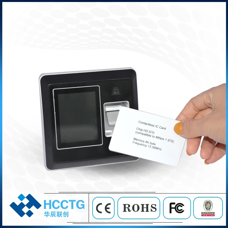 

Small 2.8 TFT Touch Screen Fingerprint time Attendance and Access Control Machine HS-220T