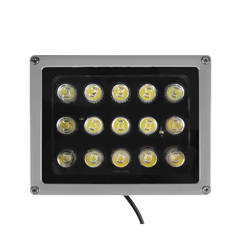 Lihmsek AC220V AU Plug 15 шт. Массив белых светодиодов осветитель Света CCTV белый свет