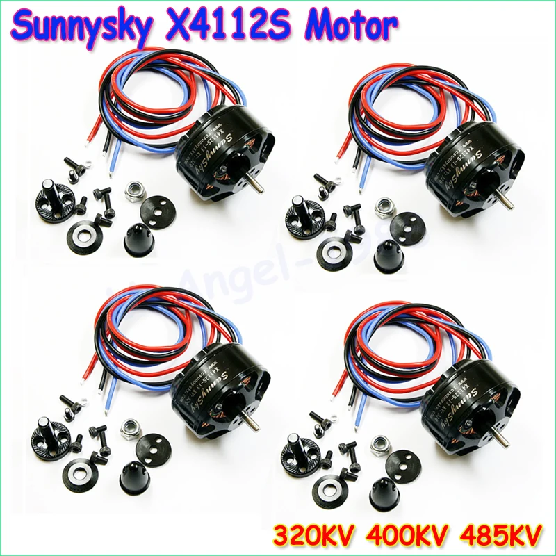 

4pcs/lot SUNNYSKY X4112S 320KV 400KV 485KV Outrunner Brushless Motor for Multi-rotor Aircraft