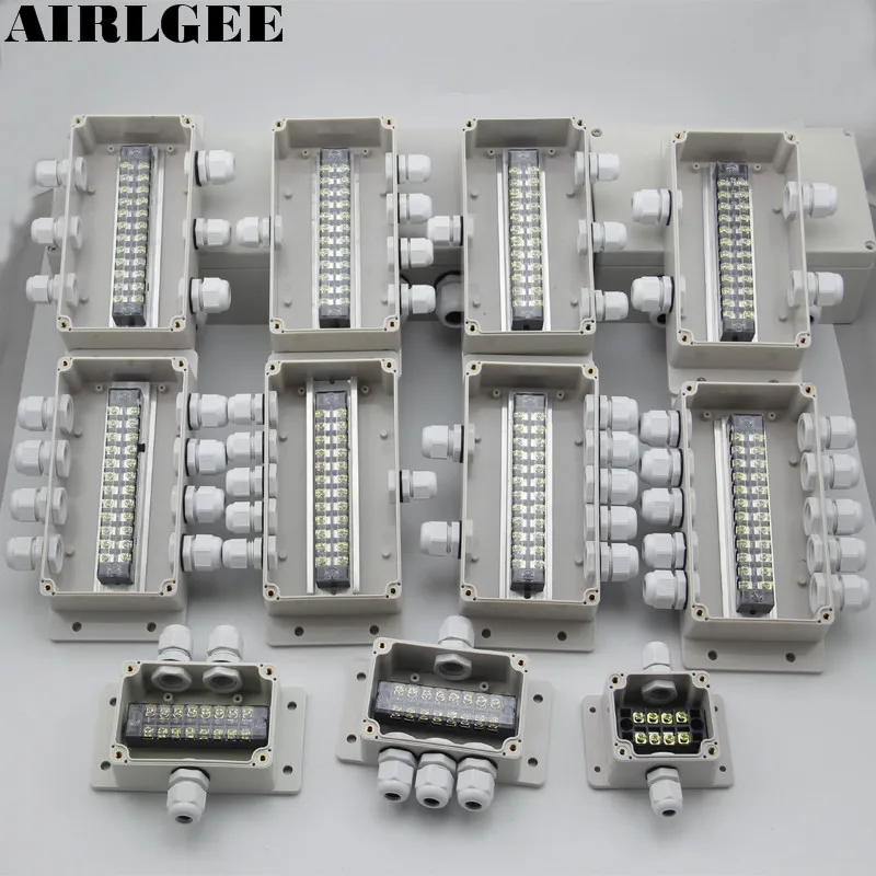 ABS Waterproof Junction Boxes Connection Outdoor Indoor Distribution