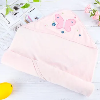 

Baby Hand Towel Bath Towels Toddler Hold Blanket Soft Cotton Cute Cartoon Wipe Hanging Bathing Towel For Children Bathroom