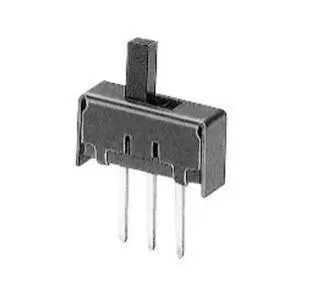 

10pcs/lot rocker switch micro switch 3 feet 2 files
