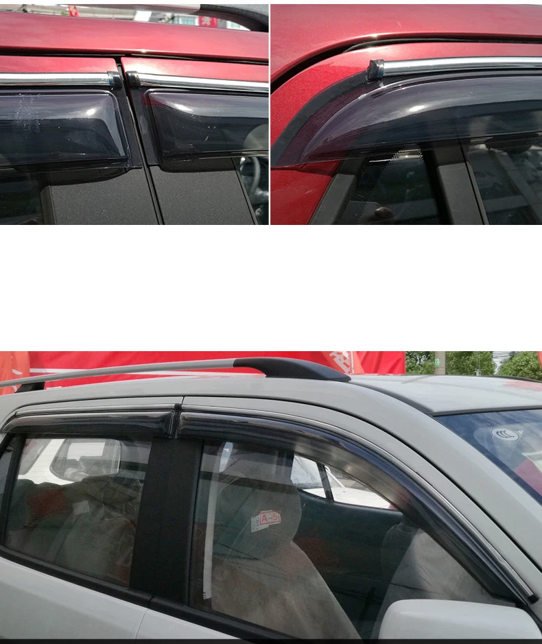 Lsrtw2017 акриловые окна автомобиля дождь щит для chana cx70 chang'an cx70t