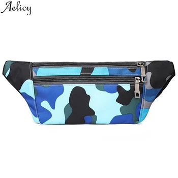

Aelicy Unisex Sports Pockets Men's Waterproof Waist Bag Oxford Running Bag Fashion Leisure Belt Pockets Bag Bolsos De Cintura