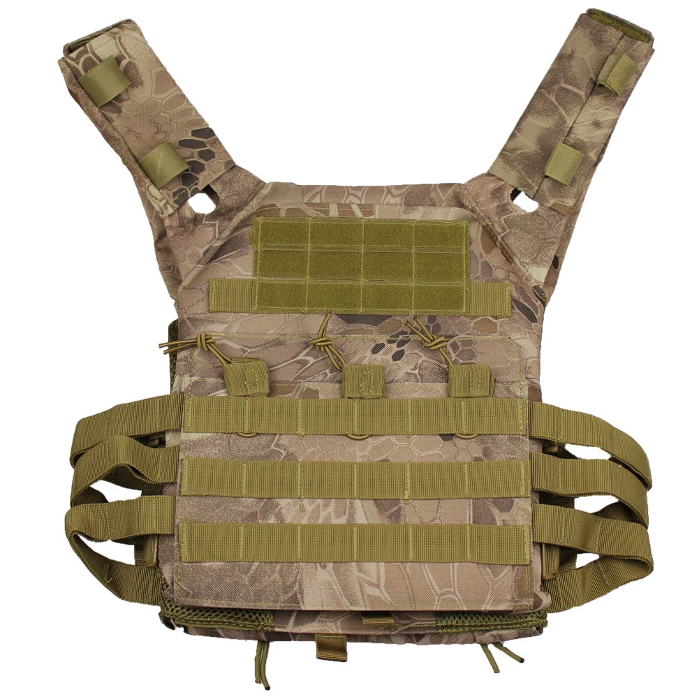 Охотничий Тактический жилет ВОЕННЫЕ Molle Plate Carrier Журнал Airsoft Пейнтбол CS открытый защитный легкий жилет