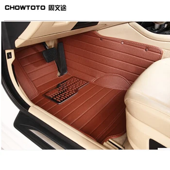 

CHOWTOTO AA Special Floor Mats For Peugeot 508 408 407 308 307 301 206 207 RCZ Waterproof Wear-resisting Carpets Carmat For RCZ