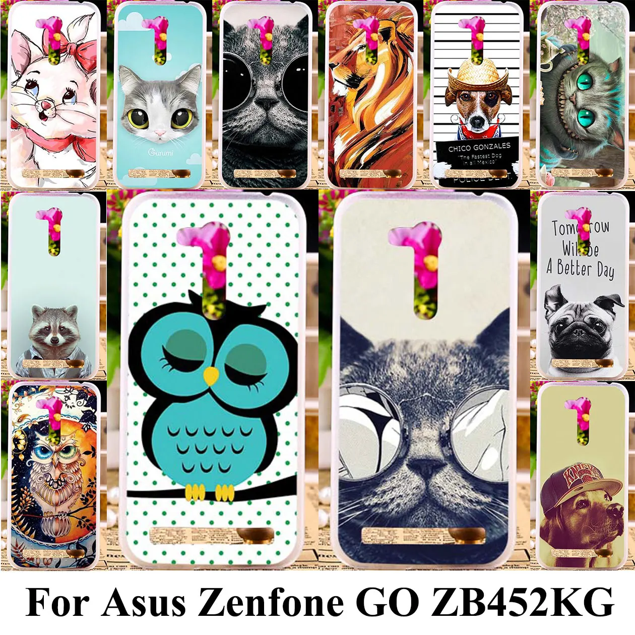 Taoyunxi Silicone Plastic Phone Cover Case For Asus 