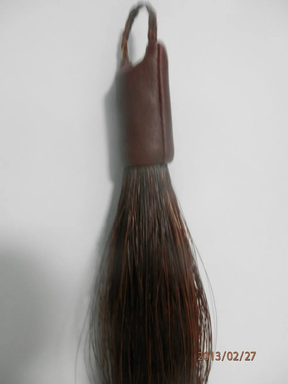 5 шт. смешанные темно-коричневые конские шоу хвост наращивание волос 70-76 см 170 г