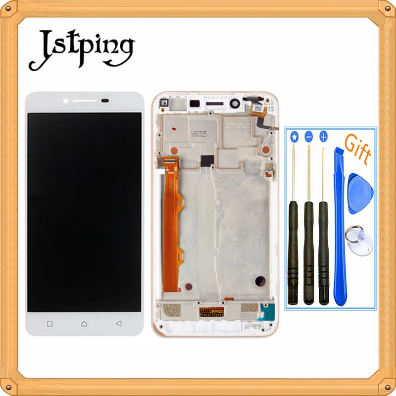 Jstping 5 дюймовый полноэкранный ЖК дисплей для Lenovo Vibe K5 A6020a40 панель в сборе с рамкой