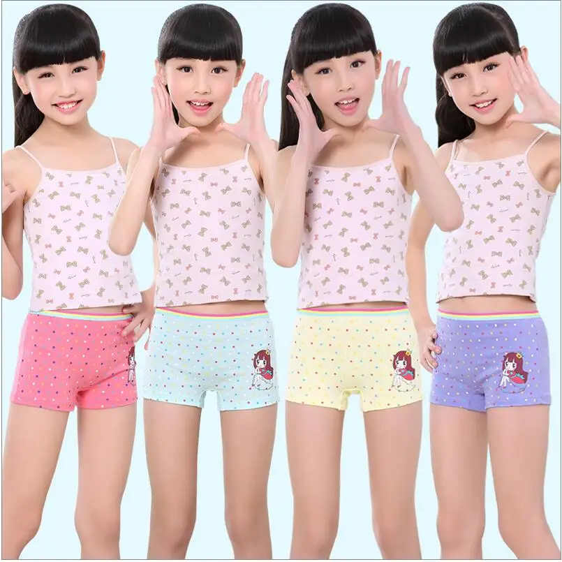 Fashion Girls Underwear Cotton Panties For Girl High