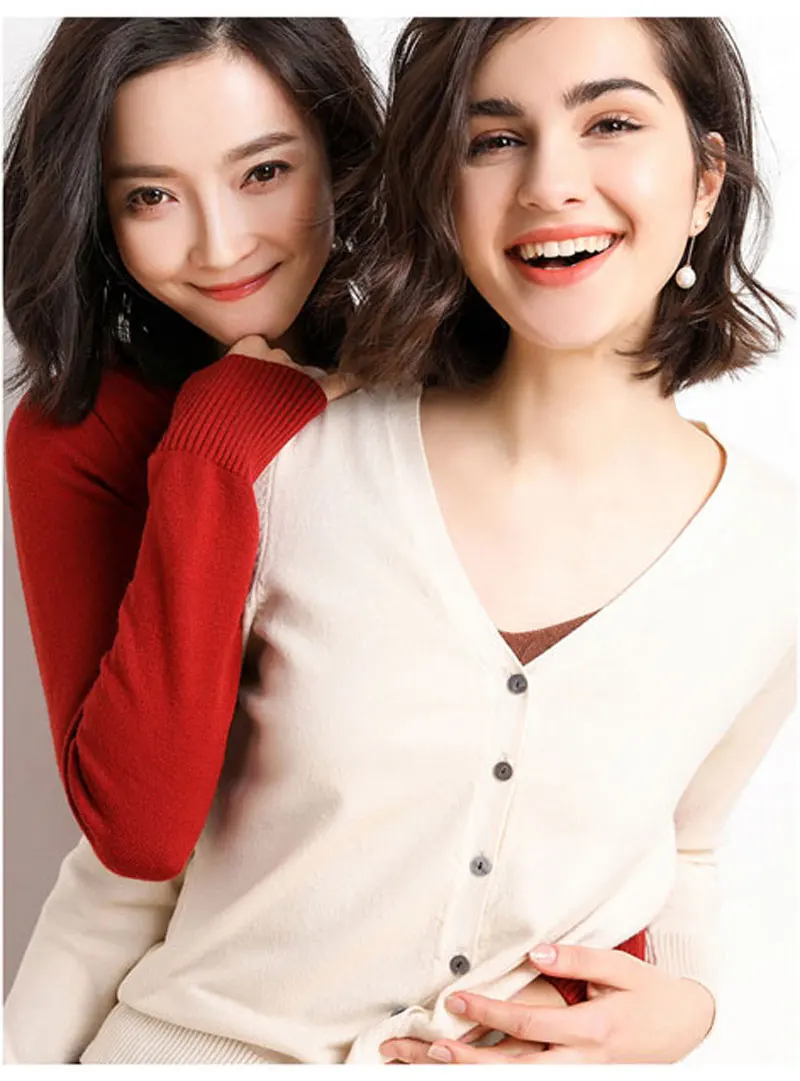 新款针织衫_2019新款女士针织衫开衫v领上衣时尚外套一件代发---阿里巴巴_26