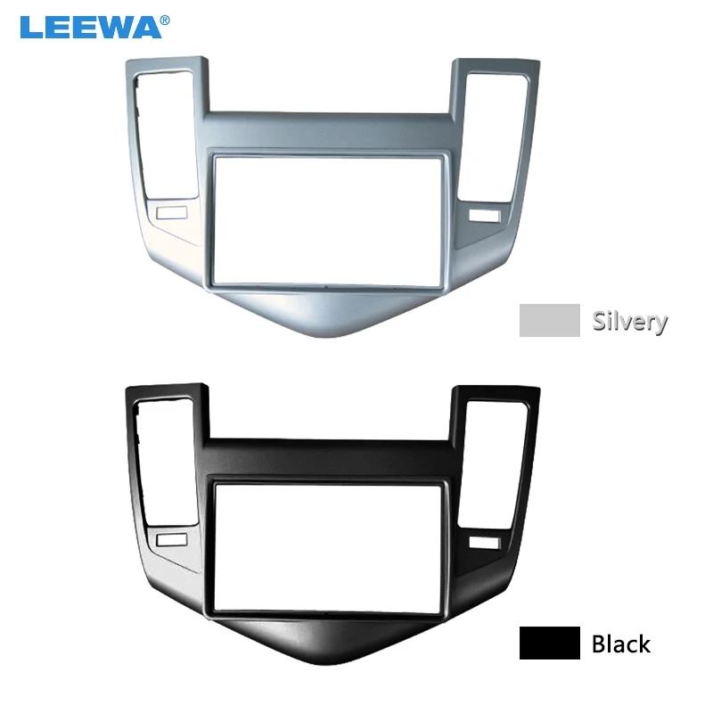 

LEEWA Car Radio Panel Fascia Frame For CHEVROLET Cruze 2009+ Stereo 2Din Refitting Dash DVD Fitting Frame Mount Trim Kit