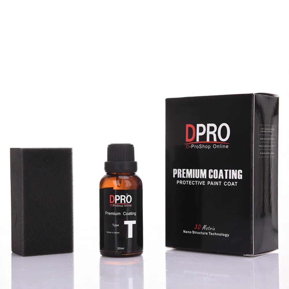 30ML 9H Scratch Resistant Car Polish Glass Coating Auto Plated Crystal