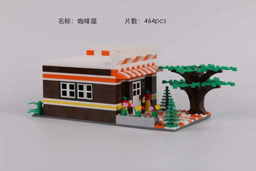LONGDA радует высоким Совместимость Alpinia Oxyphylla Building Block игрушечный конструктор