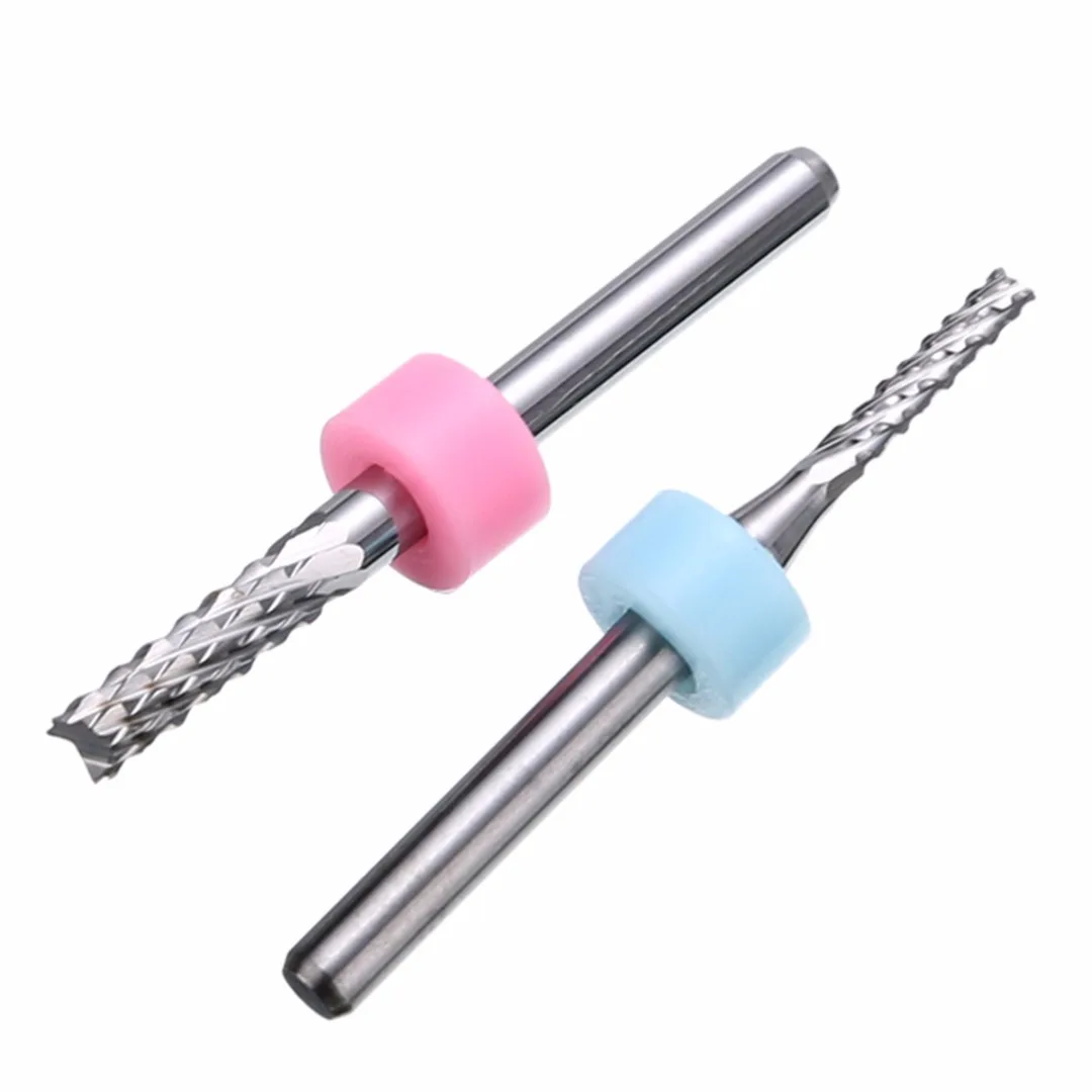 10PCS 1/1.5/2/2.5/3mm Micro Drill Bits Set Carbide Engraving Drilling Bit for PCB CNC Rotary Cutter Milling Cutting Tools