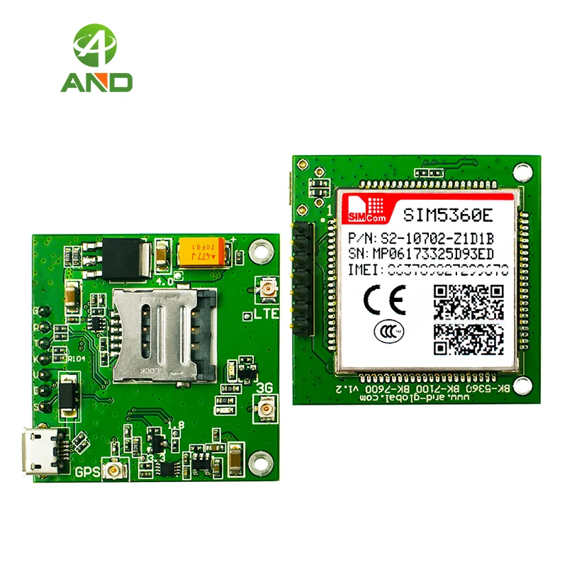 Тестовая плата GSM WCDMA 900 2100 МГц 3G с SIM5360E на плате модульные наборы TTL интерфейсом |