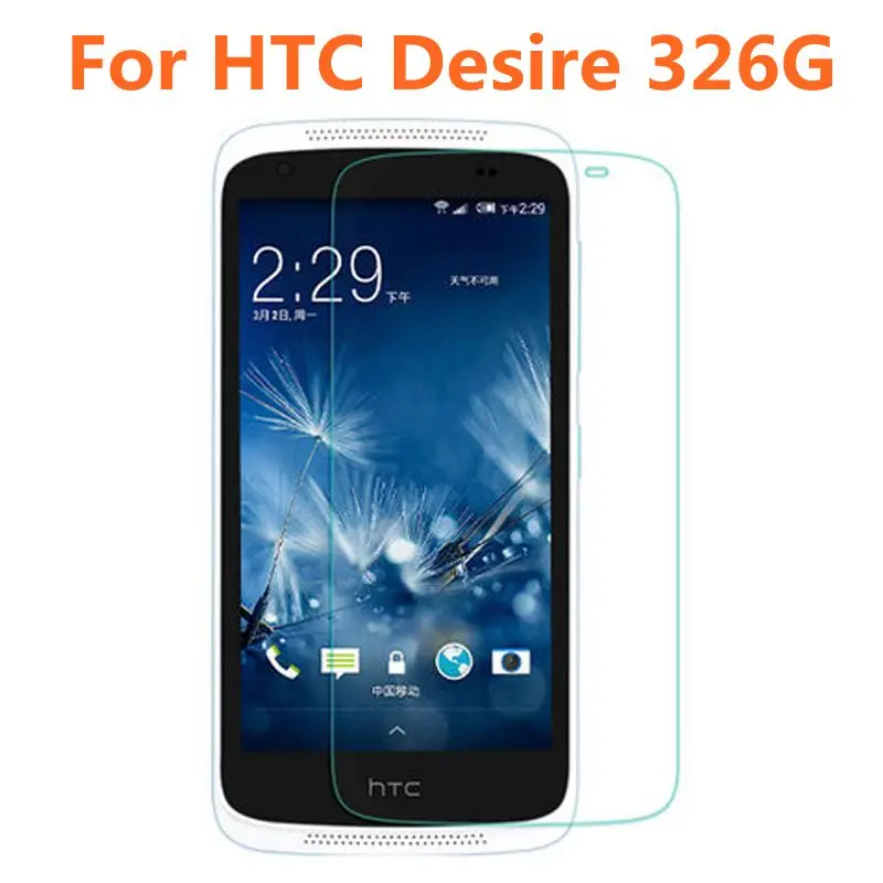 

For HTC Desire 326G Tempered Glass Original 9H High Quality Protective Film Explosion-proof Screen Protector for HTC Desire 326G