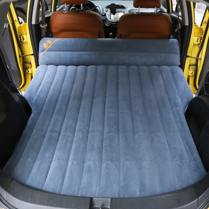 

Two-compartment Car SUV Car Travel Bed Self-driving Supplies Portable Waterproof Inflatable Mattress