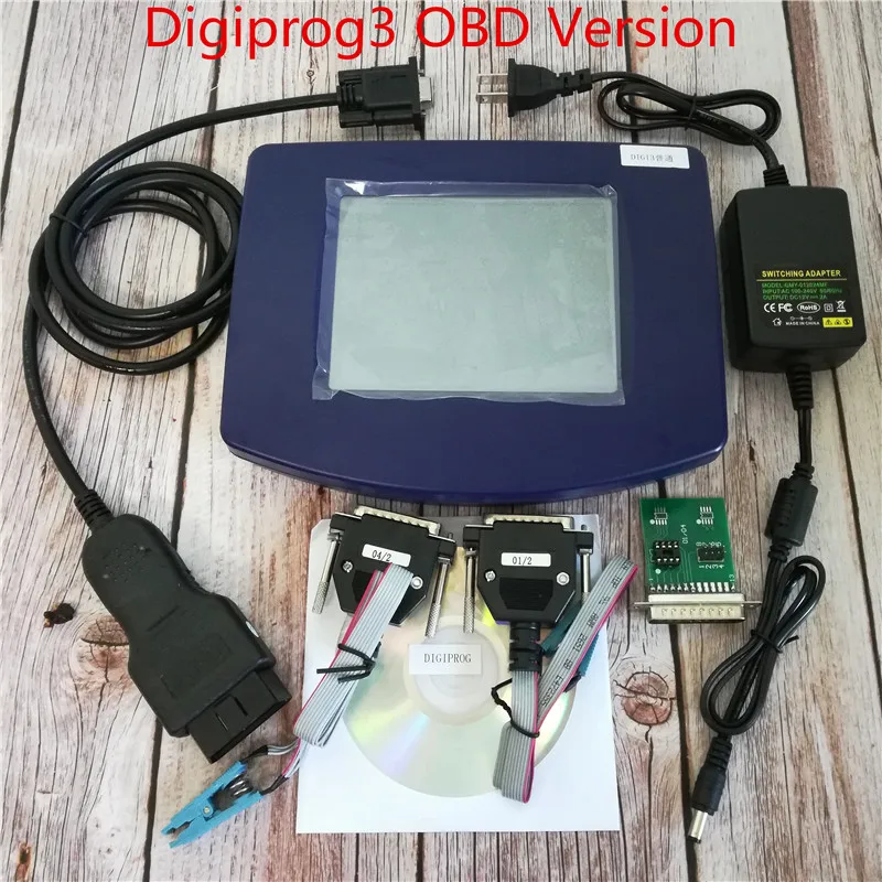 

Original Digiprog III V4.94 Digiprog 3 with OBD2 ST01 ST04 cable odometer correction tool Digiprog3 In stock free shipping