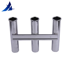 3 отверстия из нержавеющей стали держатели удочек для морской лодки, яхты, стойки держатели 11,5 дюймов