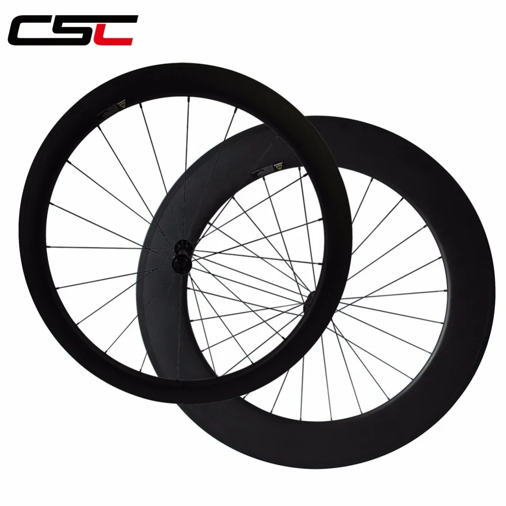 Cheap CSC T800 powerway 25mm wide R13 Hub 38+50 50+60 50+88 60+88mm deep Clincher Tubular bike Road wheels carbon bicycle wheelset 3 Cheap CSC T800 powerway 25mm wide R13 Hub 38+50 50+60 50+88 60+88mm deep Clincher Tubular bike Road wheels carbon bicycle wheelset 3