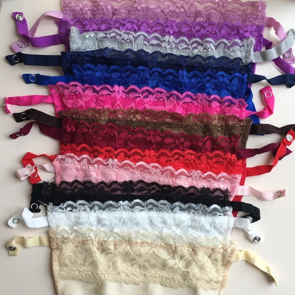 Lace trim cleavage cover inserts Clearance