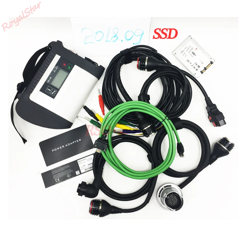 

mb star SD C4 diagnostic tool With SSD Software V09.2018 for MB Star C4 Diagnostic of auto full system testing MB C4 sd connect