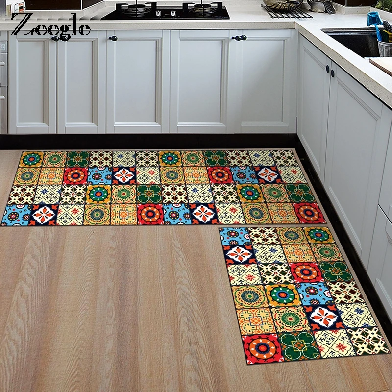 Zeegle Nordic Style Anti-slip Kitchen Carpet Bathroom Floor Mats Flannel Soft Bedroom Carpets Bedside Rug Zeegle Nordic Style Anti-slip Kitchen Carpet Bathroom Floor Mats Flannel Soft Bedroom Carpets Bedside Rug